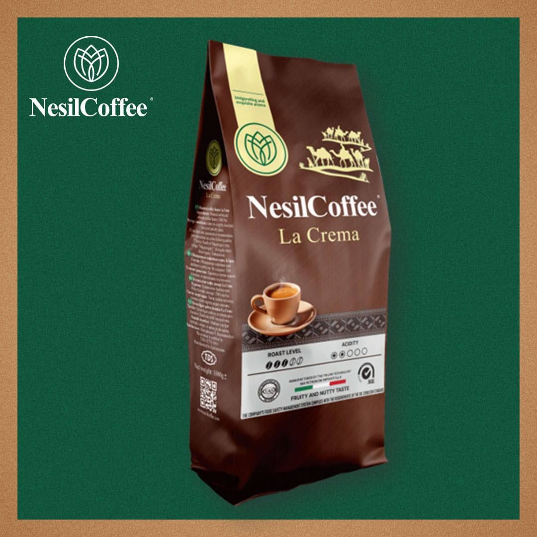 NesilCoffee La Crema, goňur reňkli kofe gaplamasy