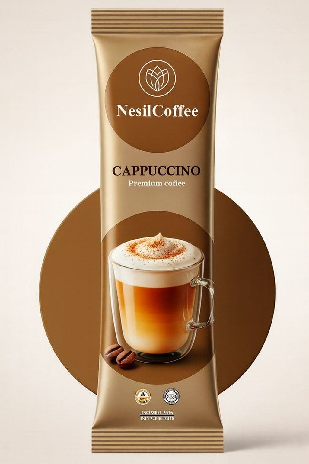 NesilCoffee Cappuccino aýratyn paketçigi