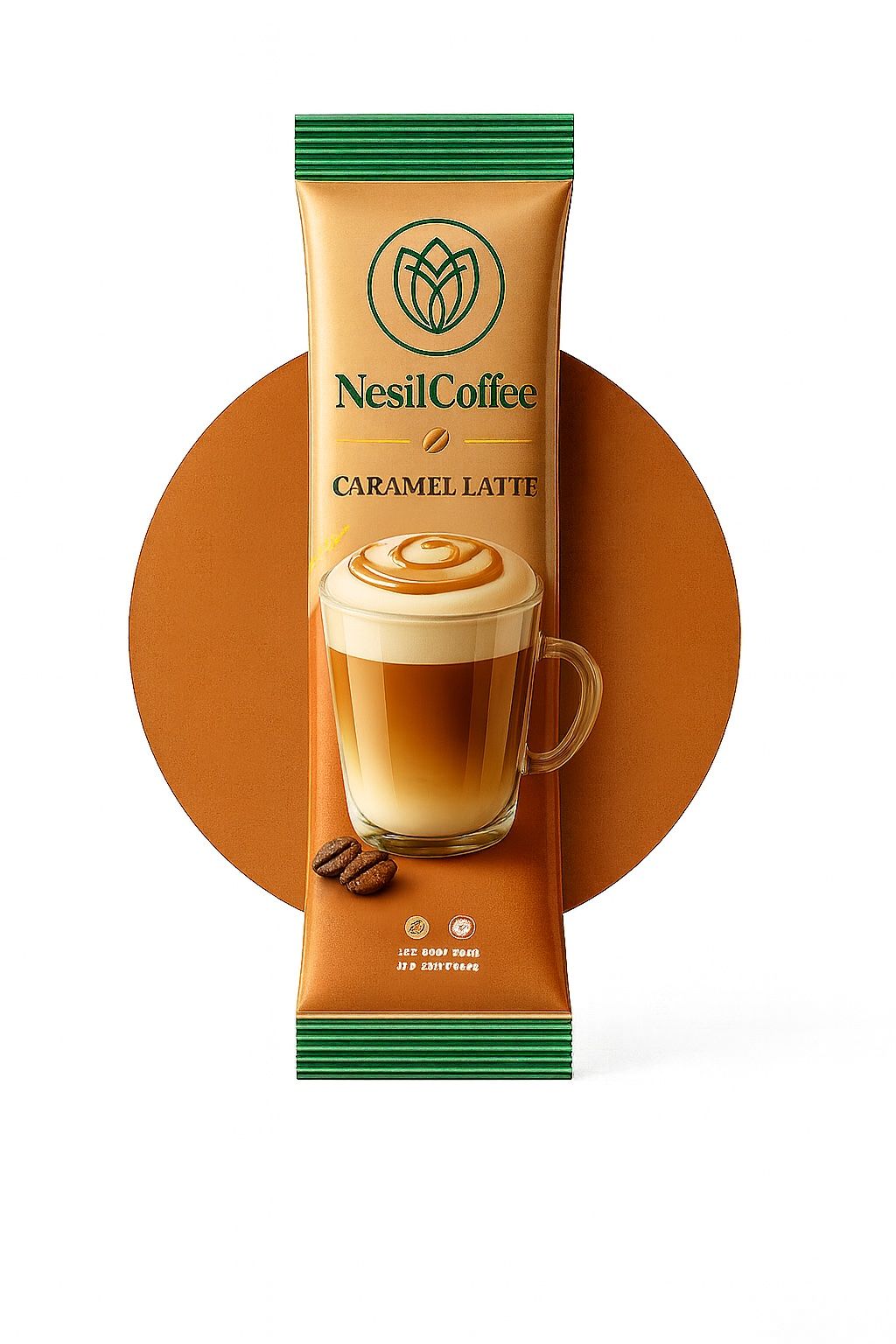 NesilCoffee Caramel Latte aýratyn paketçigi