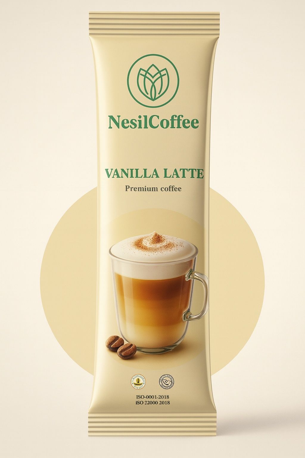 NesilCoffee Vanilla Latte aýratyn paketçigi